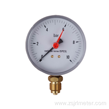 2.5" commercial mechanical bourdon tube pressure gauge